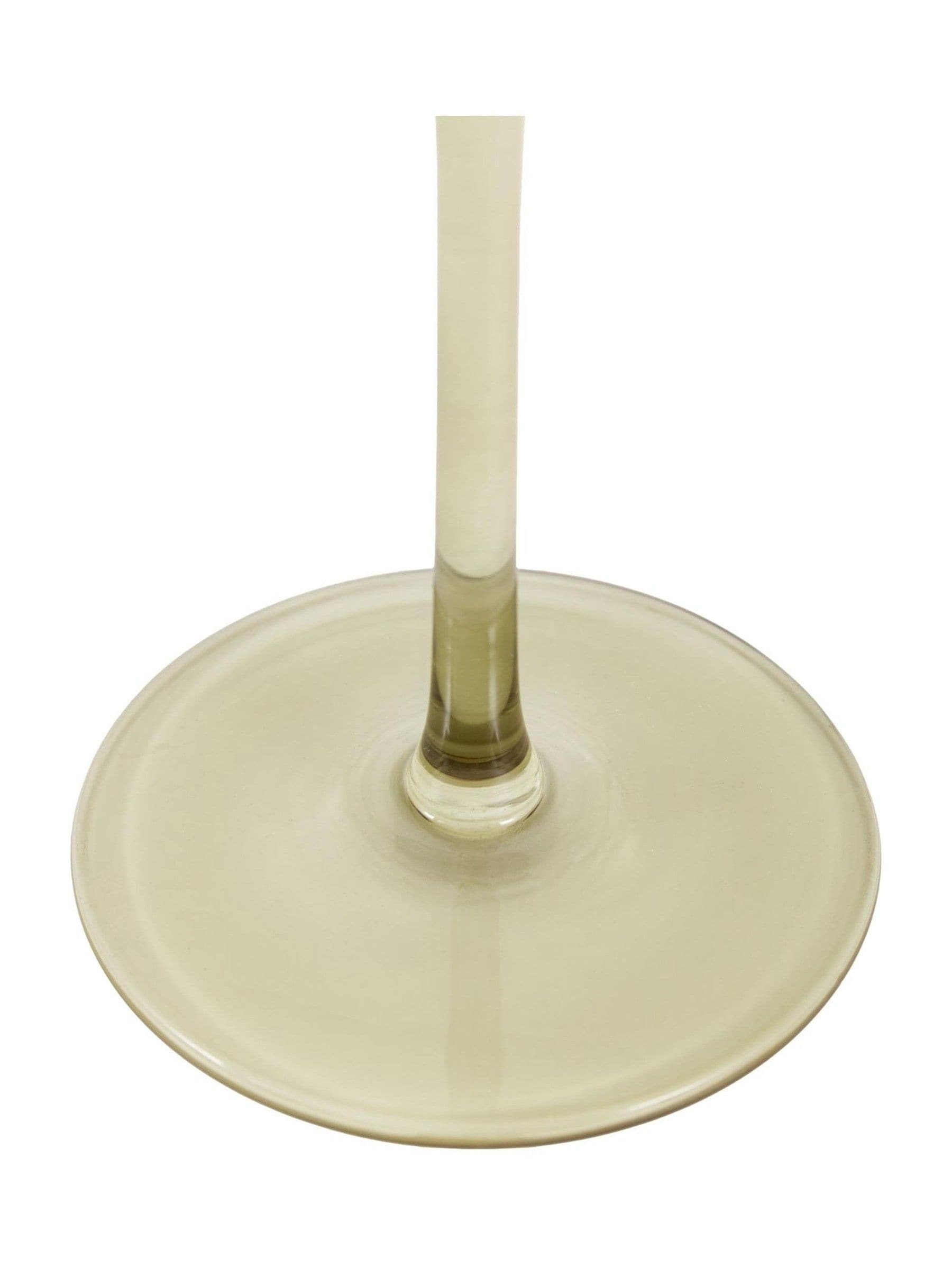 Gallery Home green smokey champagne flutes set of 4, UK version