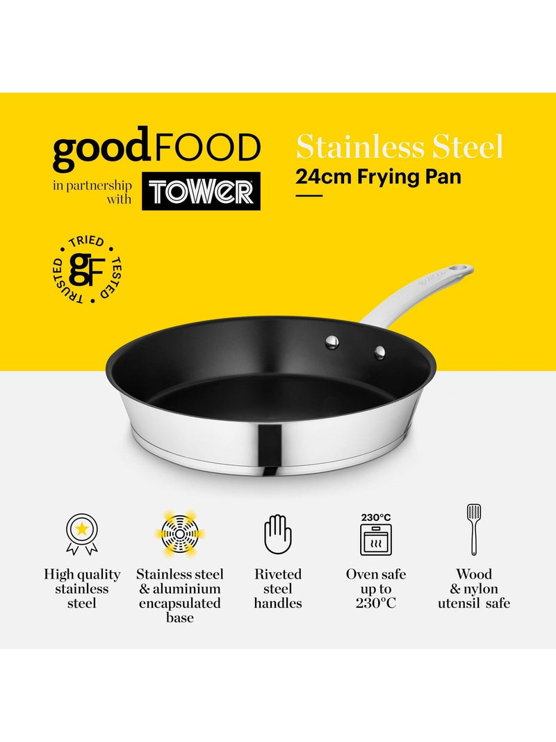 Good Food ceramic non-stick frying pan 24cm, UK version