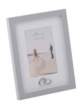 Widdop Grey Amore Photo Frame with Rings Icon 4 x 6