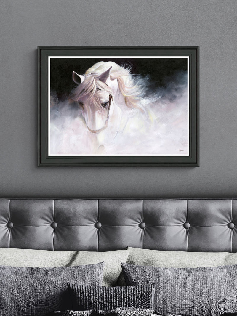 Artko Black Free Spirit by John Taylor framed art print 59x79cm - British product