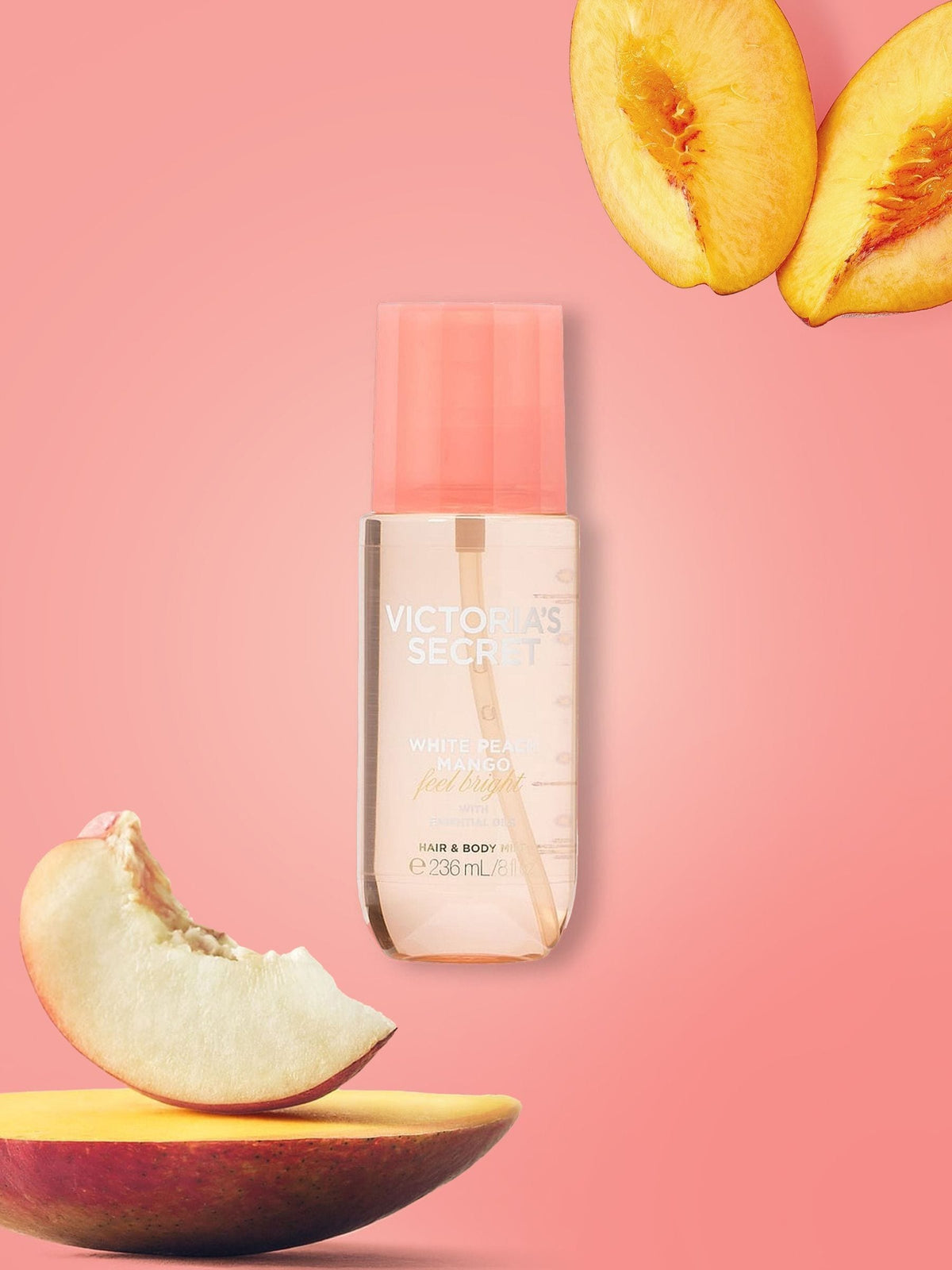 Victoria's Secret White Peach Mango body mist 236ml (British brand)