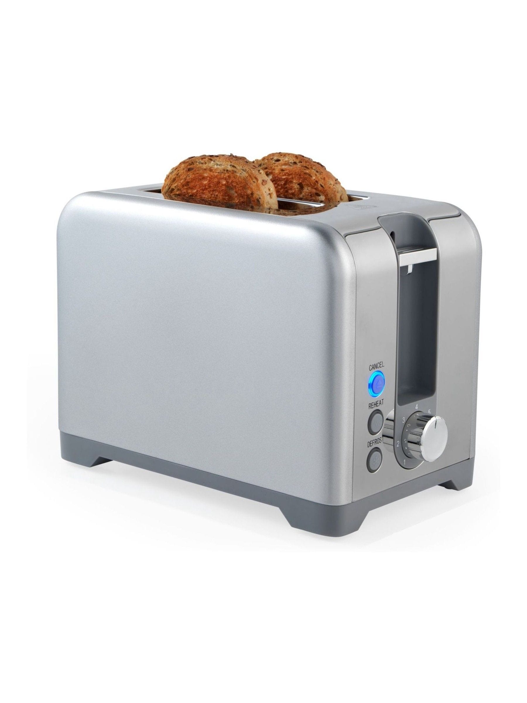 Salter Silver Aspen 2 Slice Toaster (British brand)