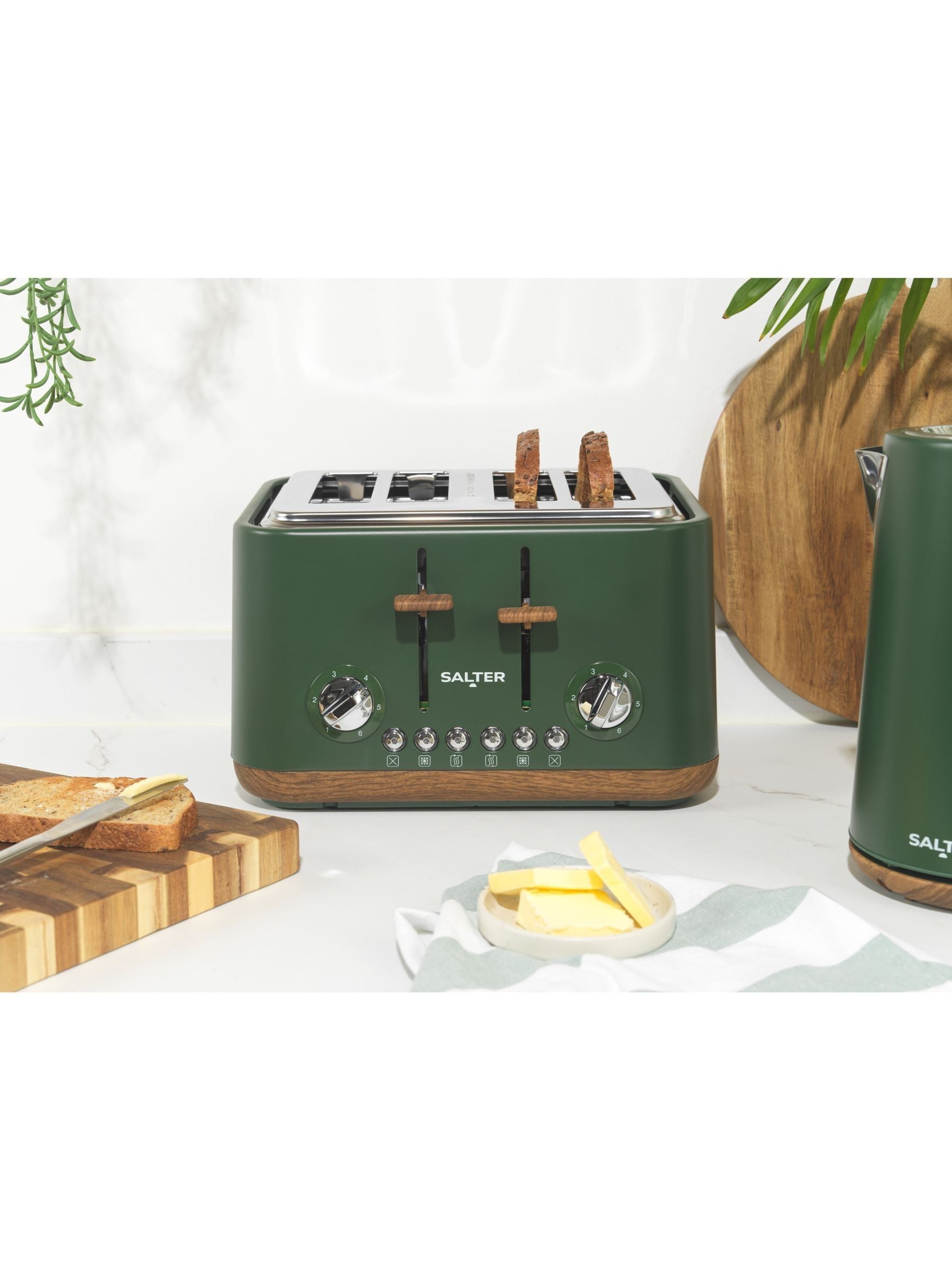 Salter Green Toronto 4-Slice Toaster (British brand)