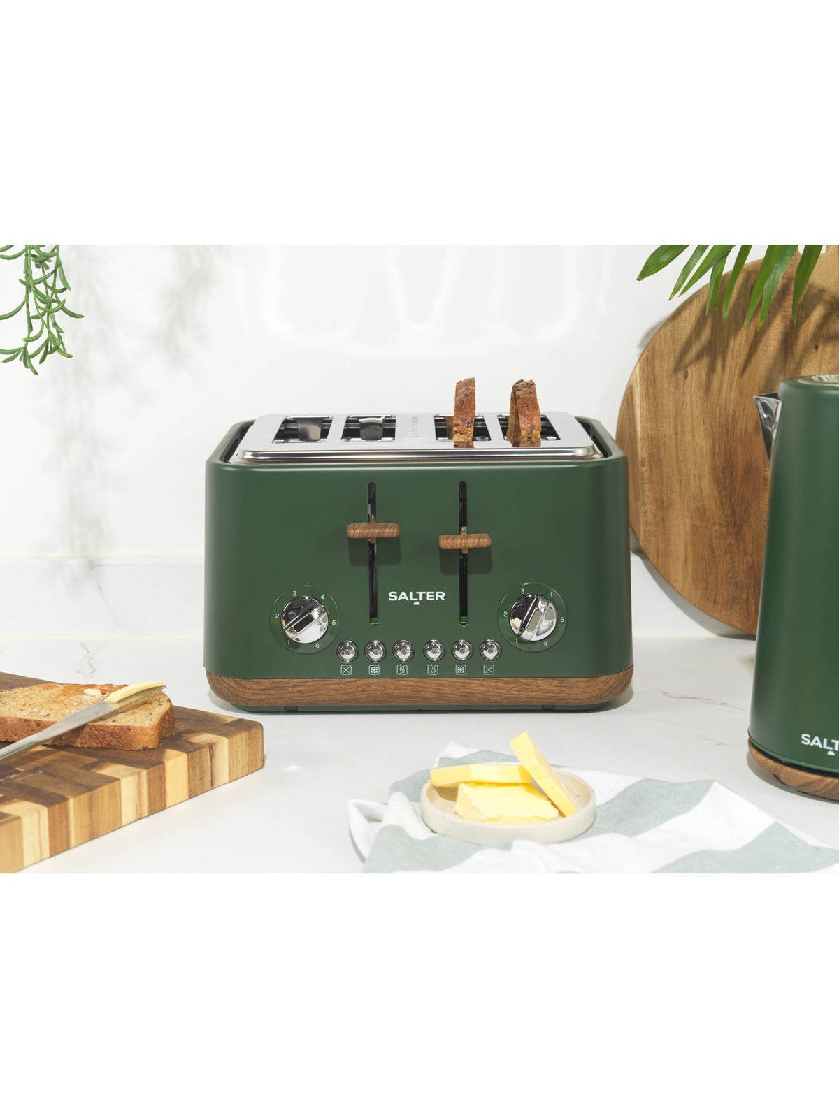 Salter Green Toronto 4-Slice Toaster (British brand)