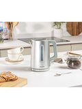 Salter Silver Aspen electric kettle 1.7L (British brand)