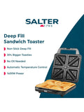 Salter Black 4 Slice Sandwich Maker (British brand)