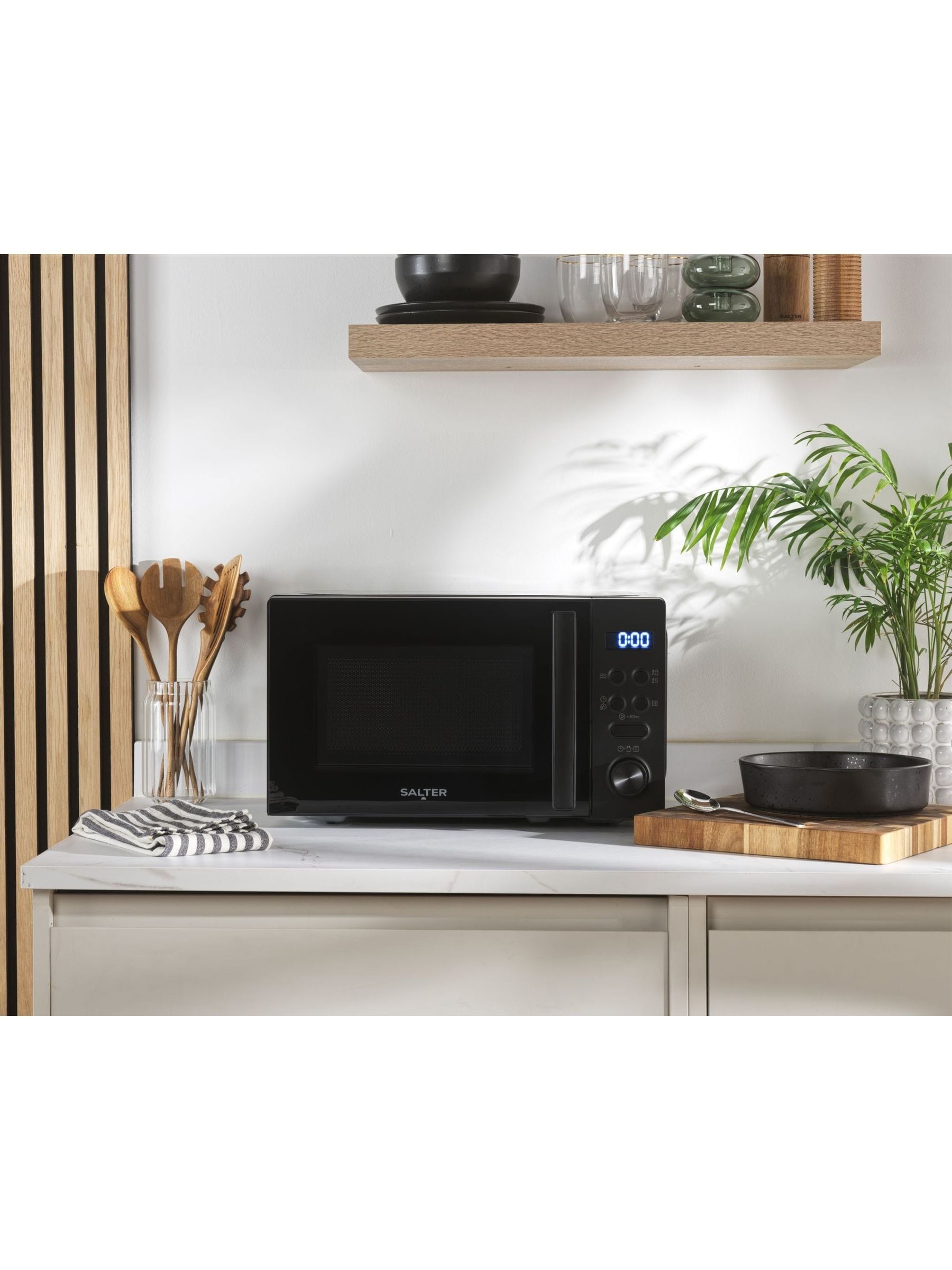 Salter Black Kuro 20L Digital Microwave (British brand)