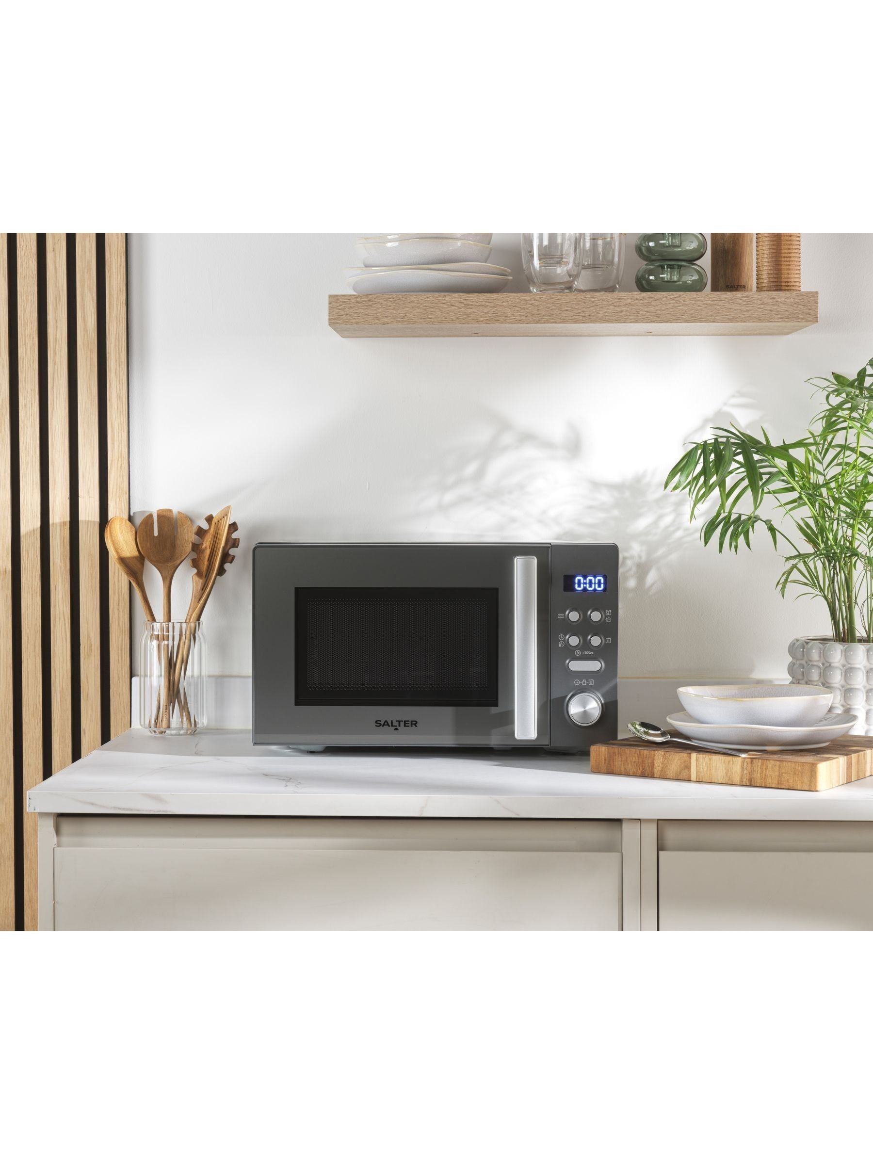 Salter Grey Cosmos 20L microwave (British brand)