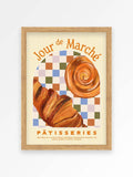 We Are Proper Good multi pastries art print (British brand)