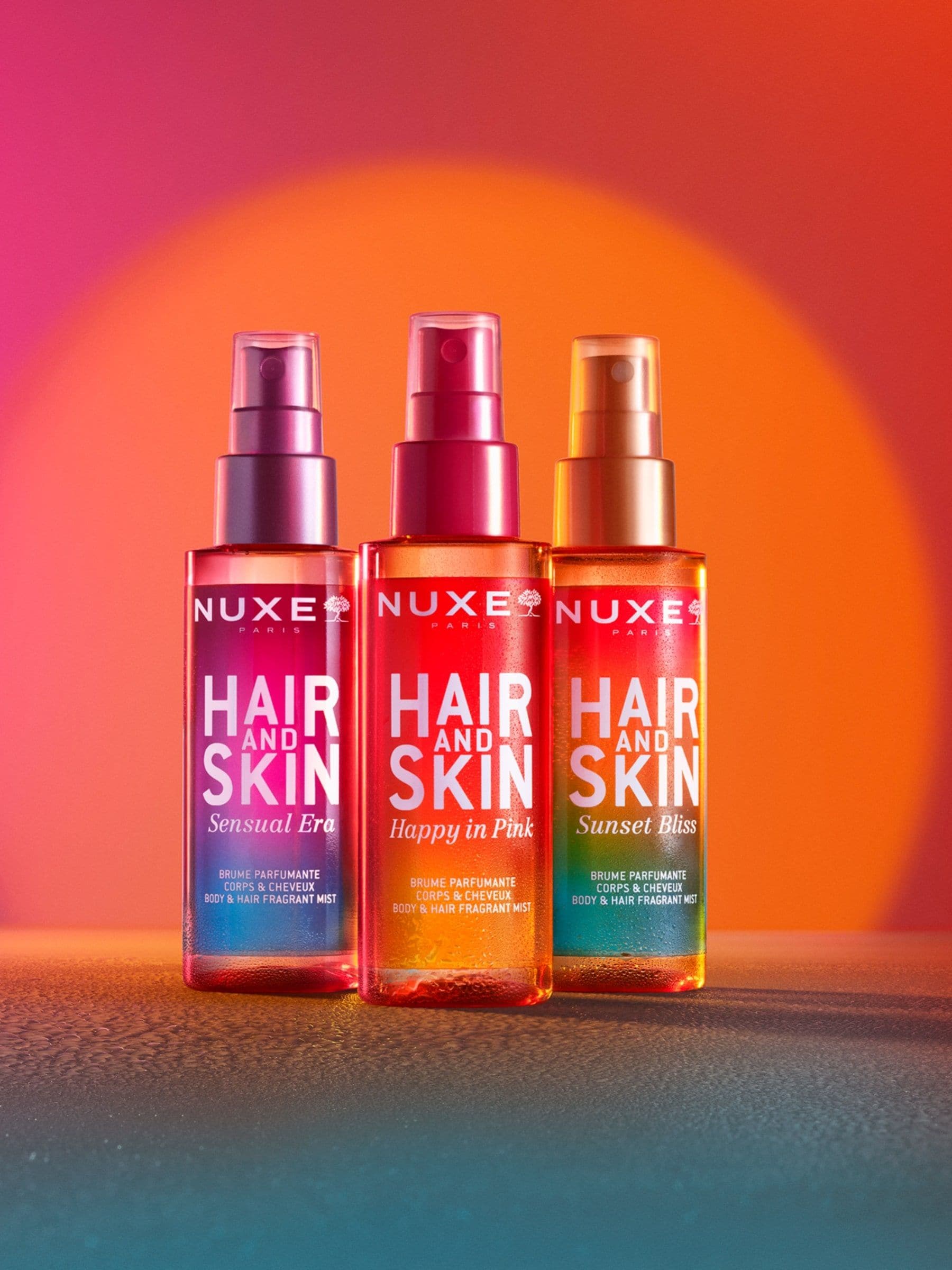 Nuxe Sun Set Bliss Fragrant Mist 100ml, imported from the UK