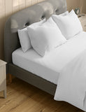 Pure cotton deep fitted sheet, imported from the UK