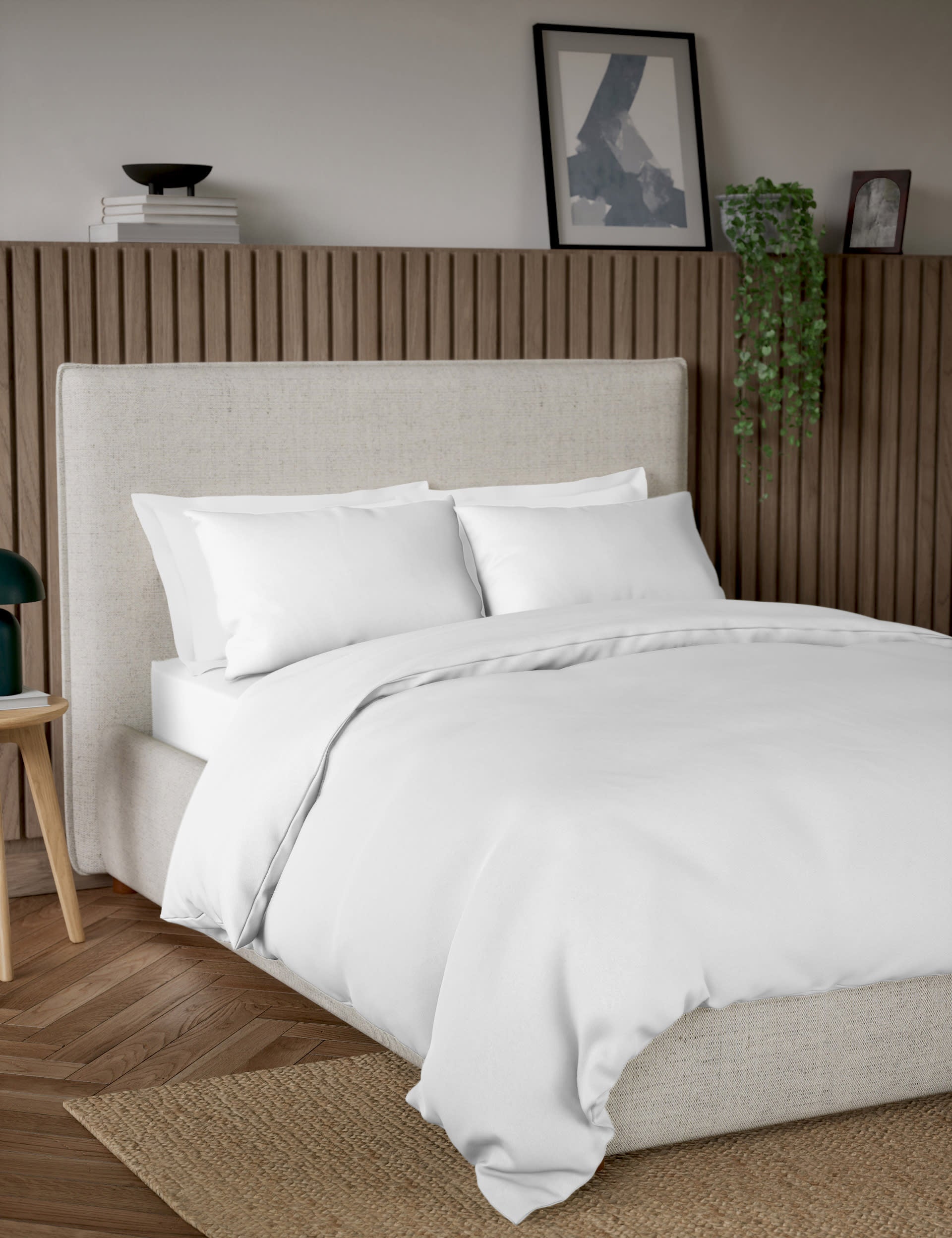 Pure cotton 300 thread count bedding set, imported from the UK