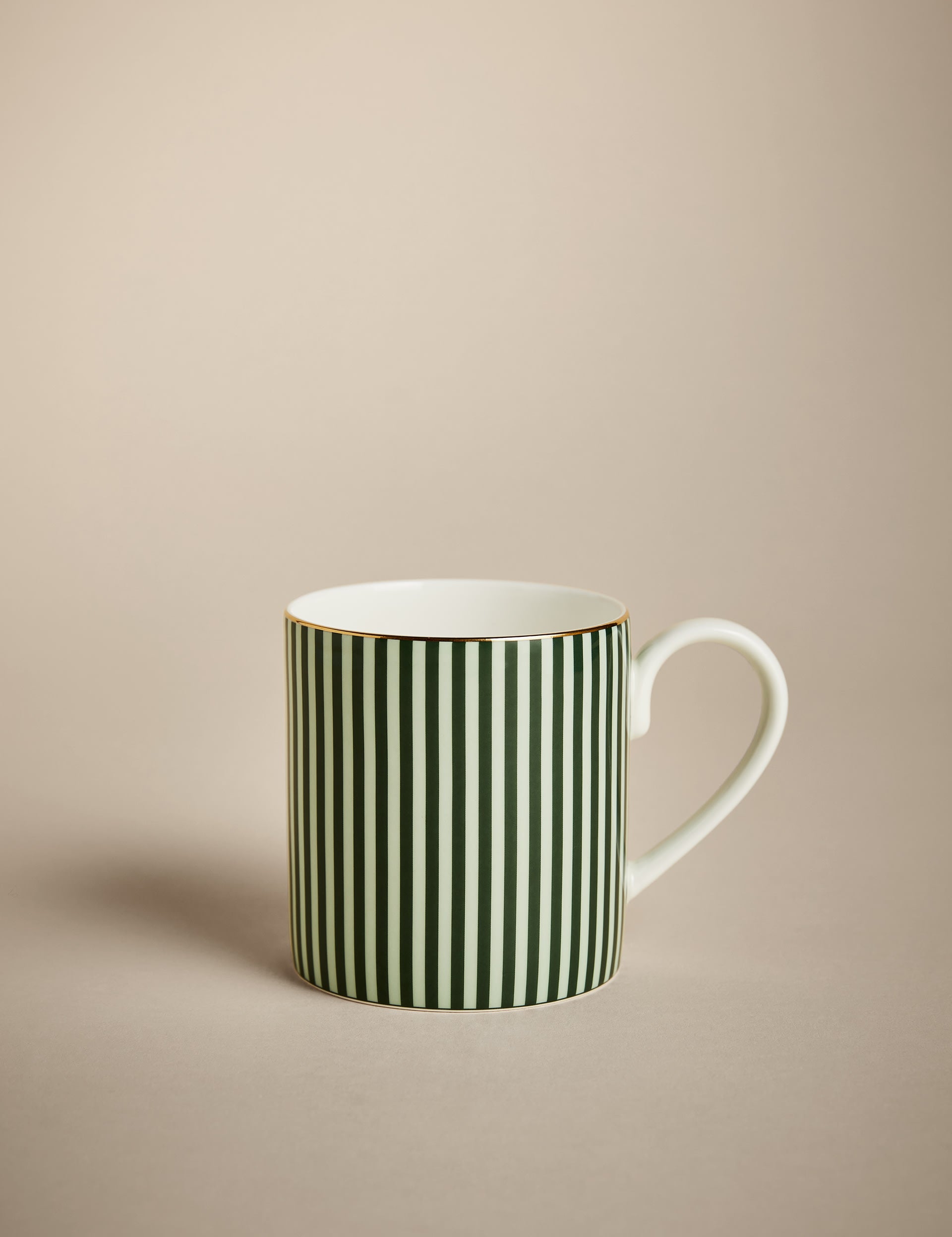 Hampton Stripe bone china mug, UK version