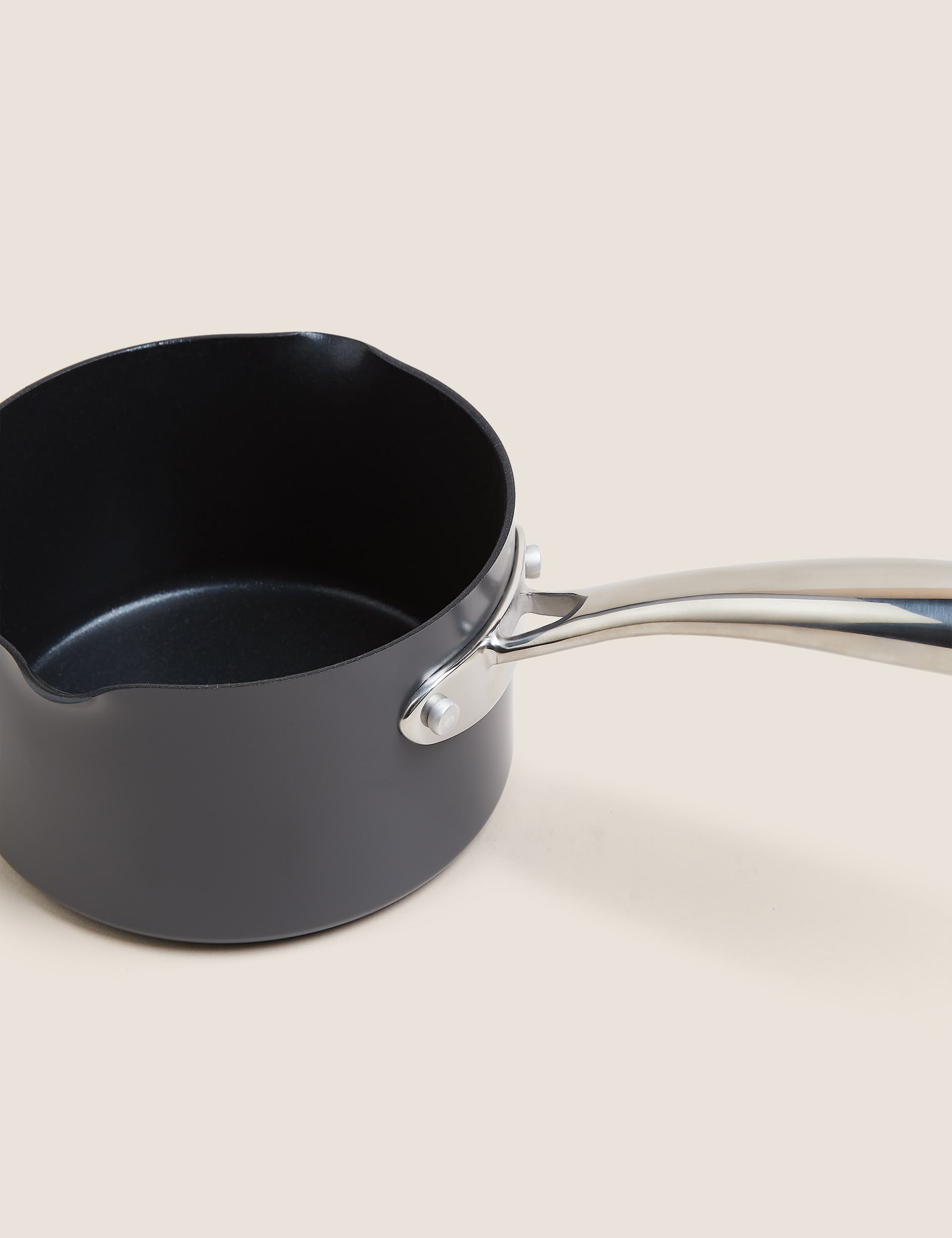 Hard Anodised Small Milk Pan 14cm, UK version