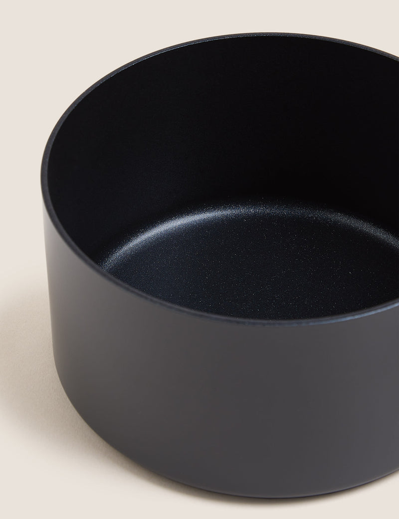Hard anodised 16cm saucepan, UK version