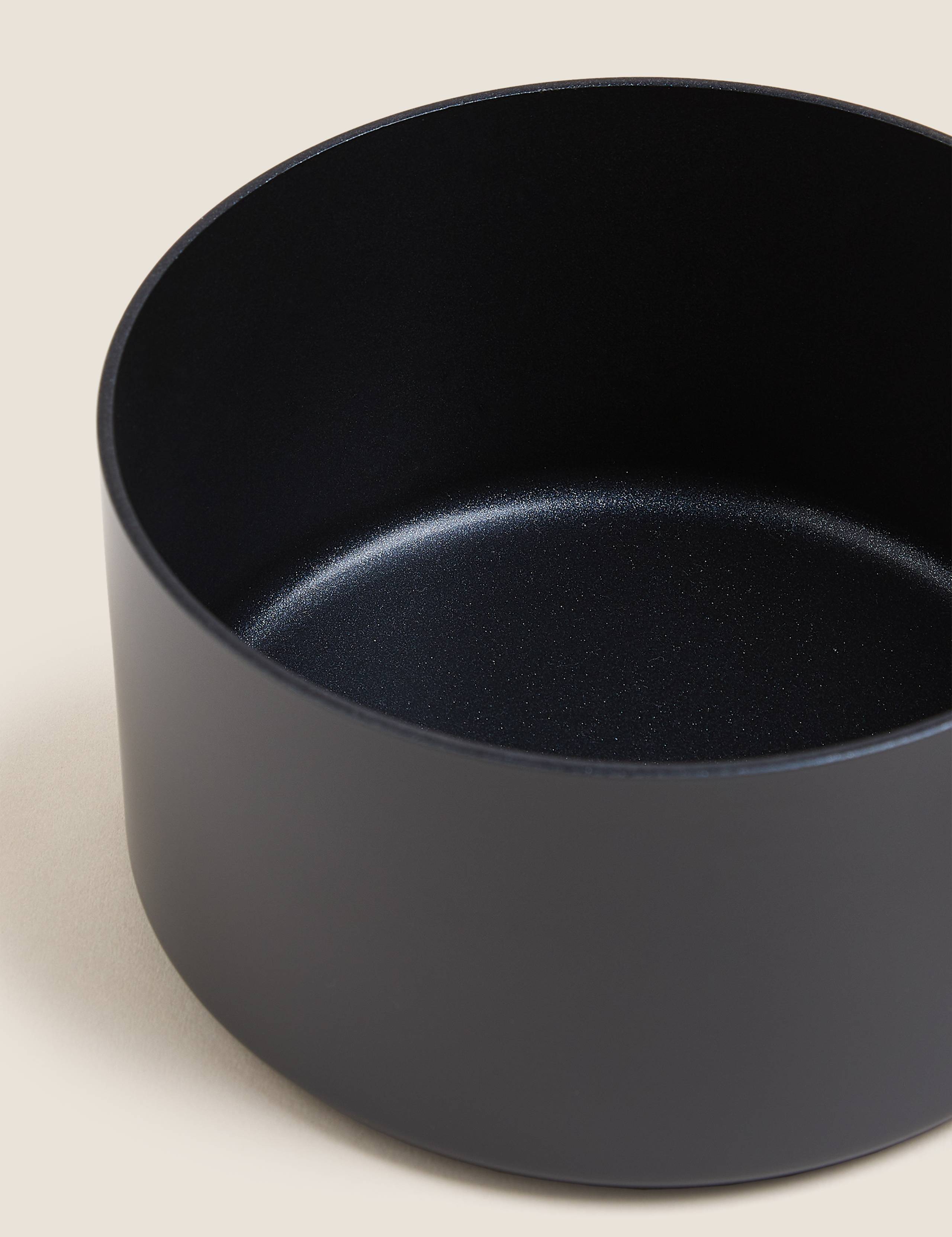 Hard anodised 16cm saucepan, UK version