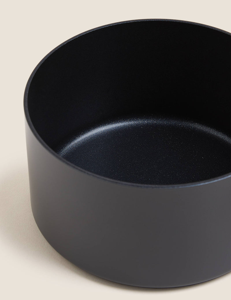 Hard anodised 16cm saucepan, UK version