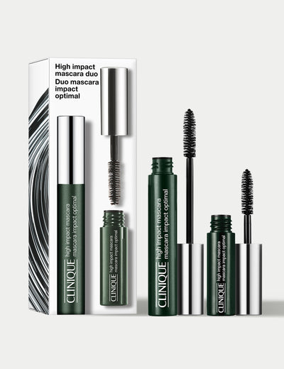 CLINIQUE High Impact Mascara Duo Gift Set in Black - Mascara Set 7ml & 3.5ml