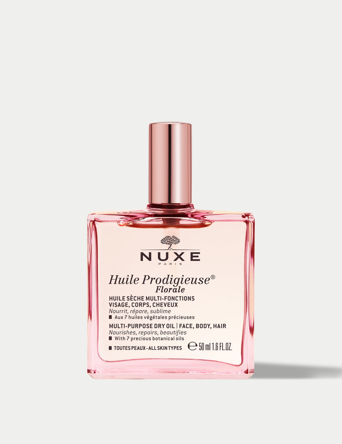 NUXE floral body oil 50ml - British product