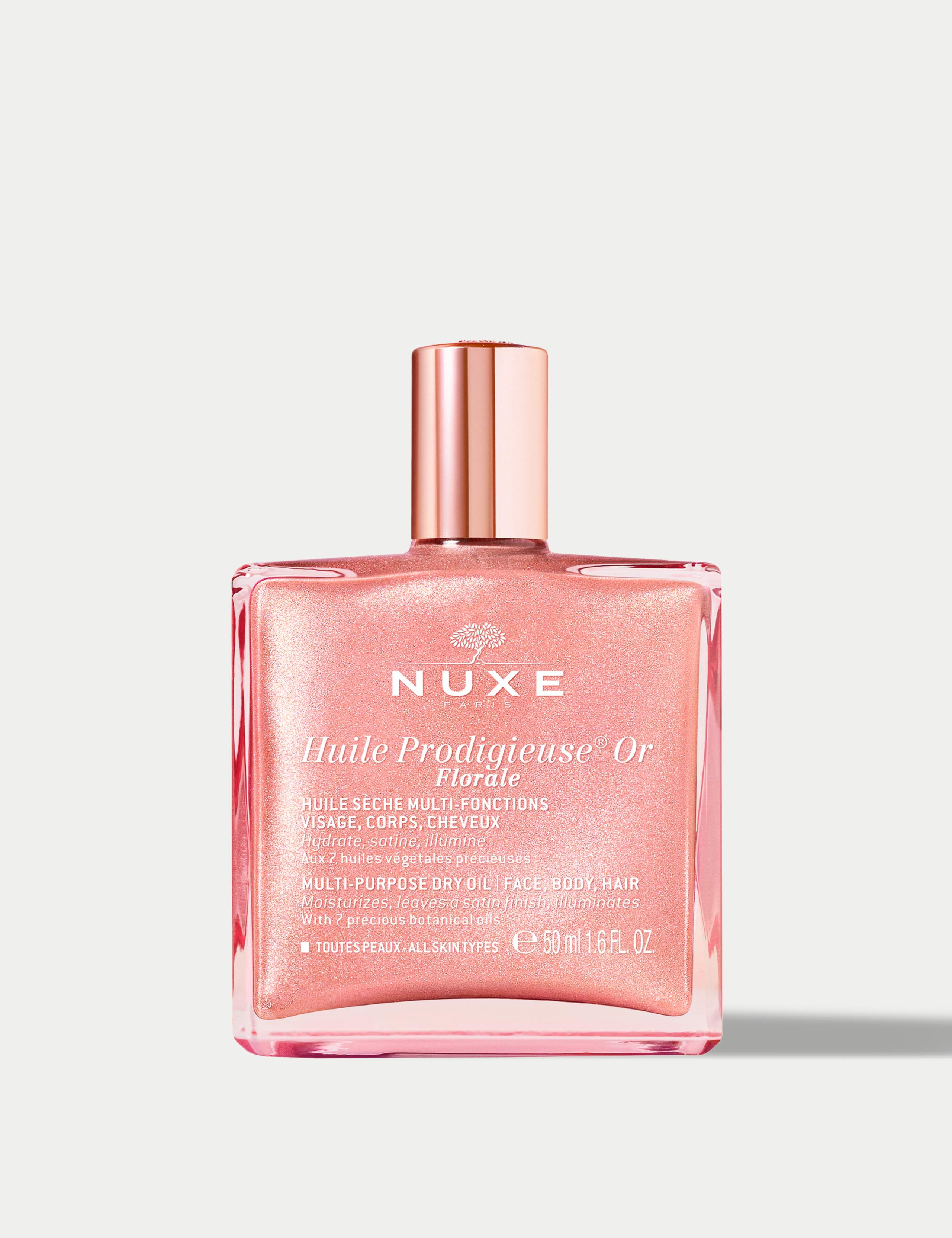 NUXE Huile Prodigieuse Florale Gold Shimmer dry oil 50ml, UK version
