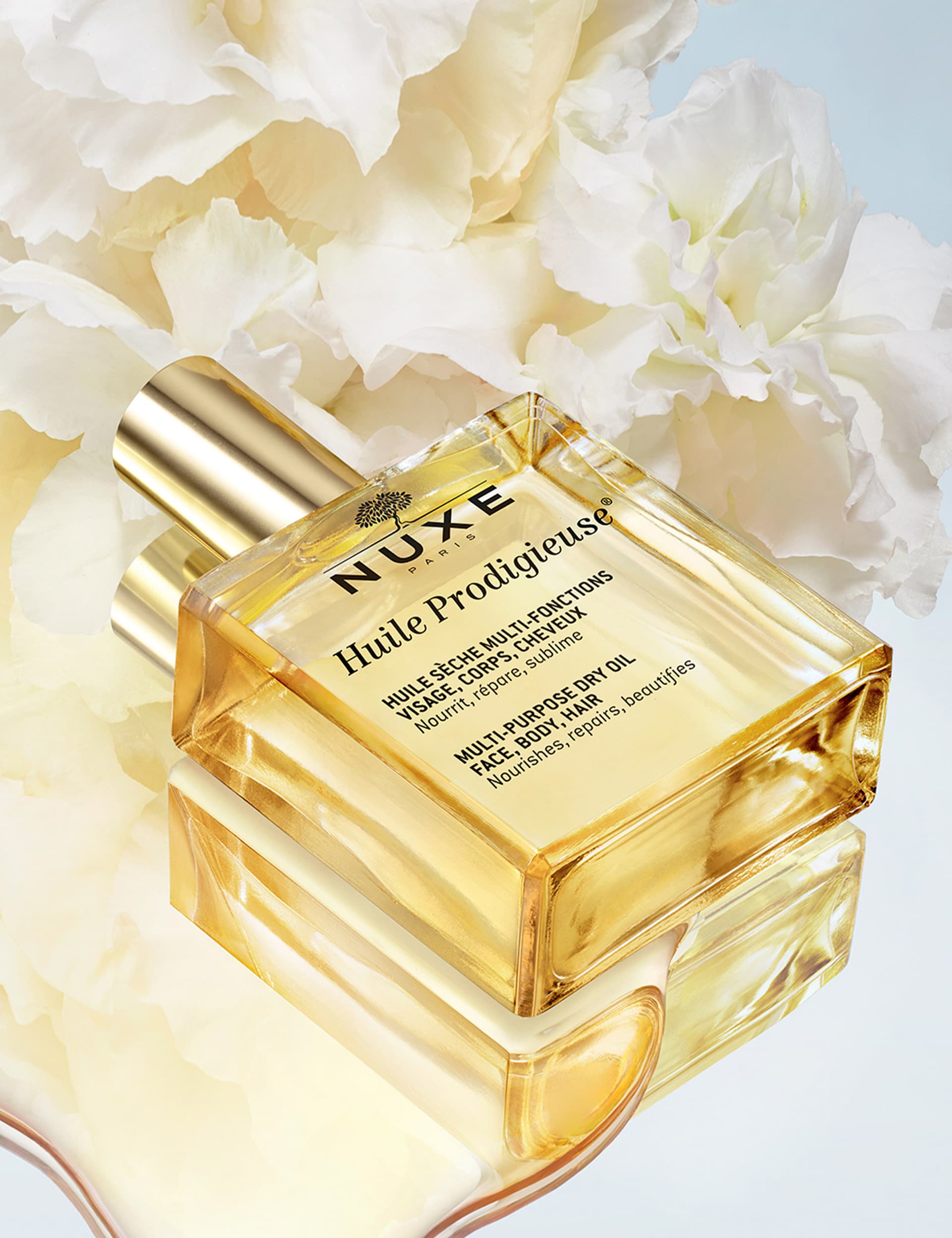 Nuxe multipurpose dry oil for skin, hair, and body 100ml, UK version