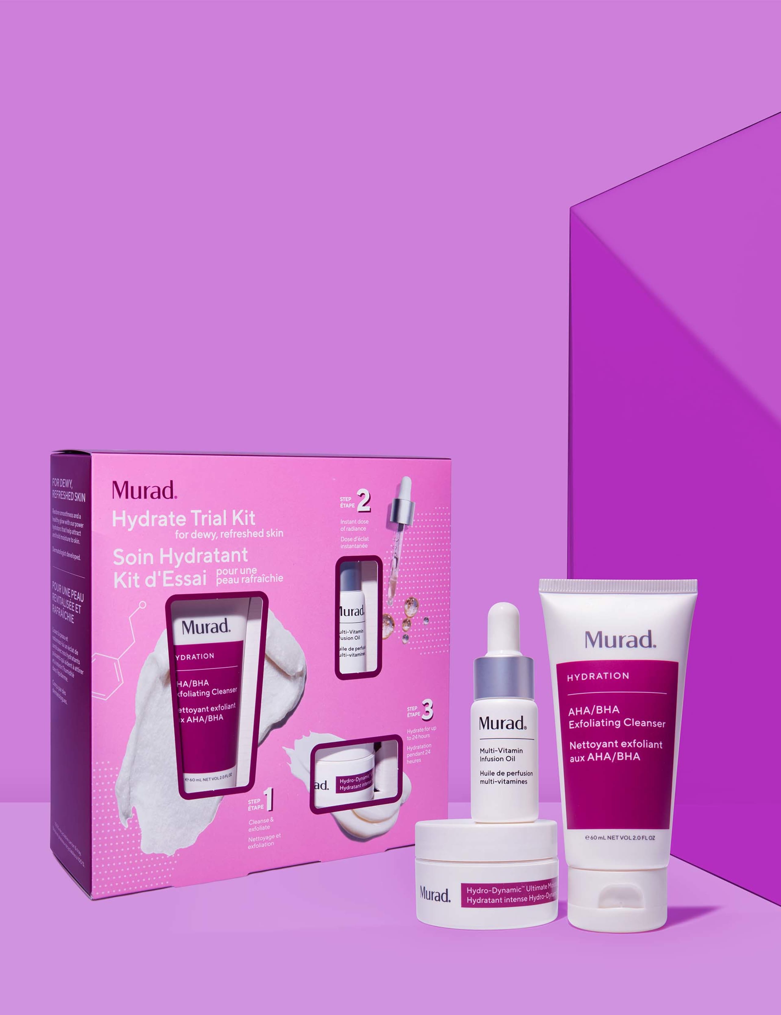 Murad Hydrate Trial Kit skincare set, UK version