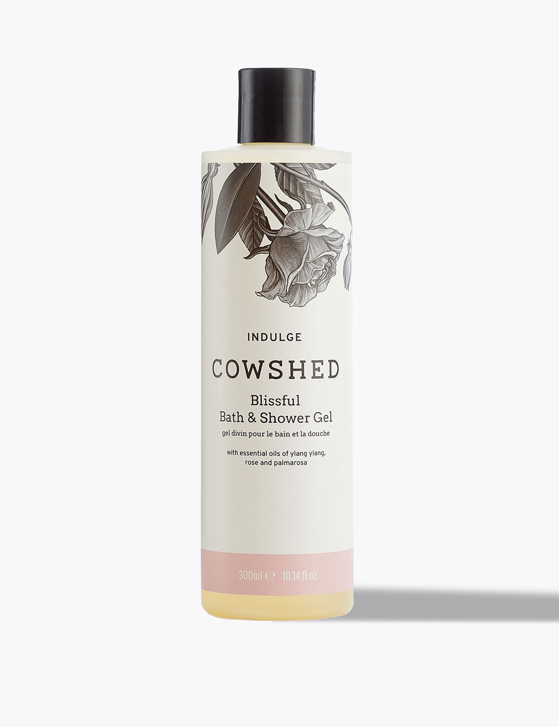 Cowshed floral bath and shower gel 300ml, UK version