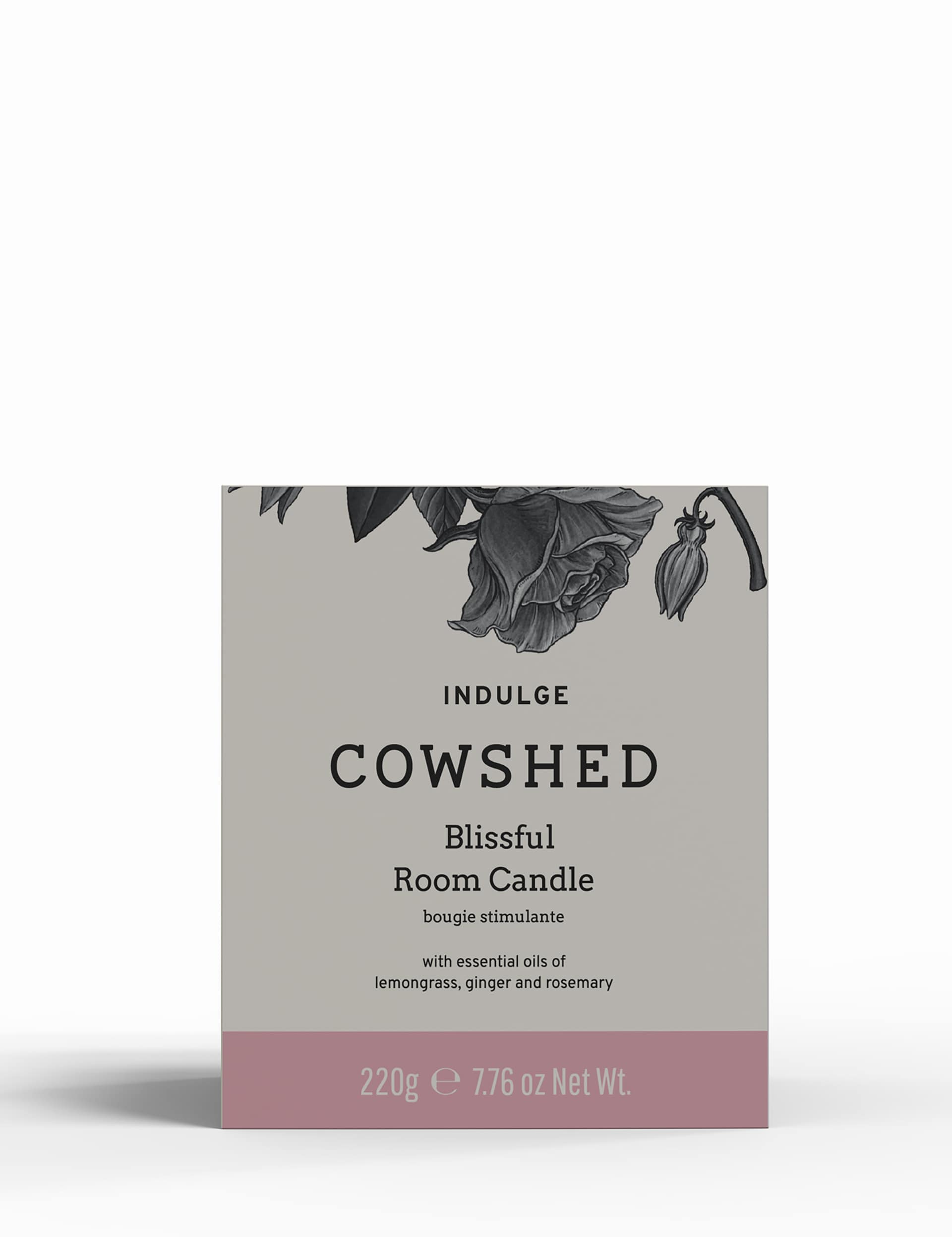 Indulge floral scented soy wax candle 220g, UK version