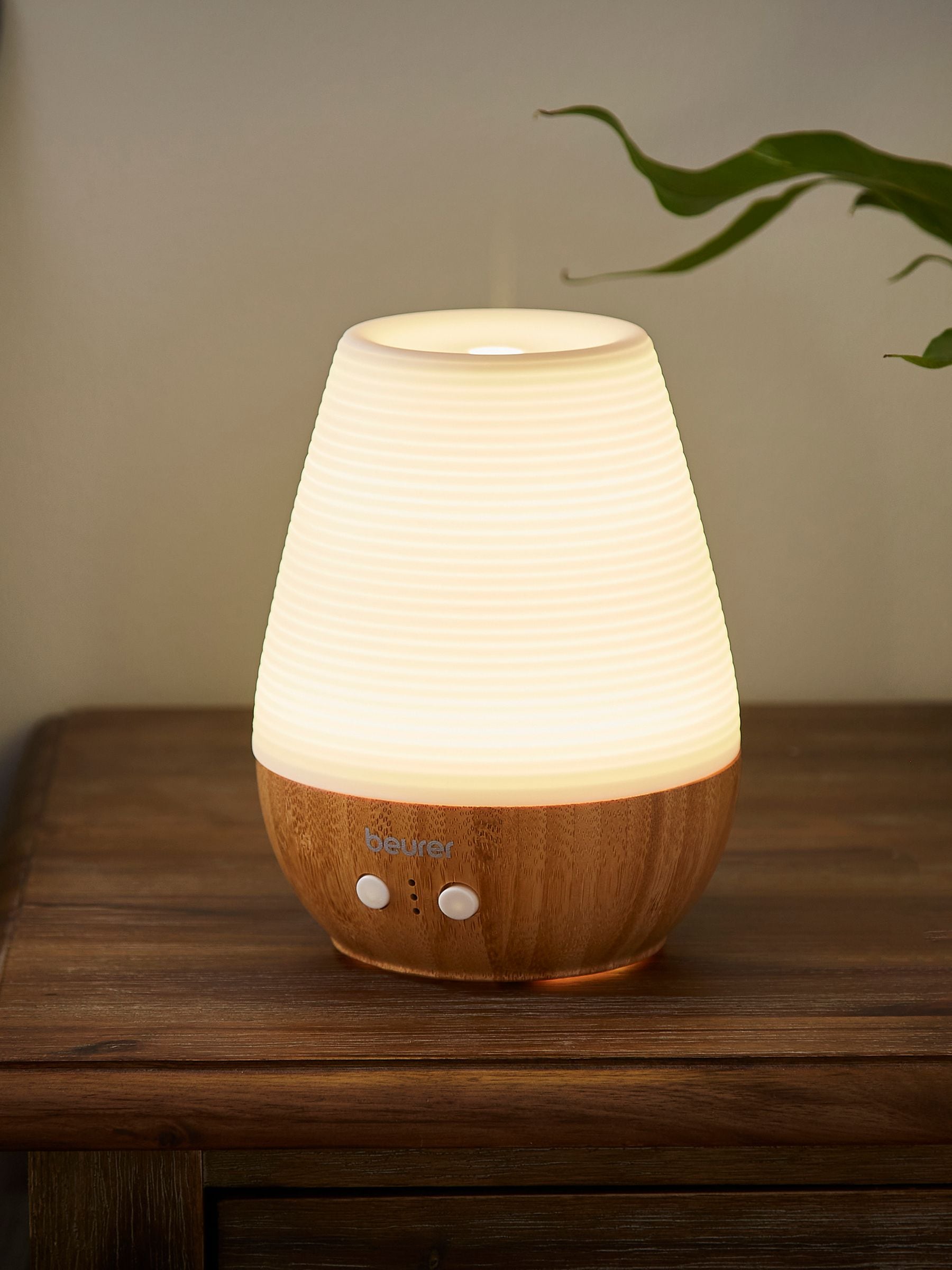 Beurer cream aroma diffuser mood light lamp 180ml - British product