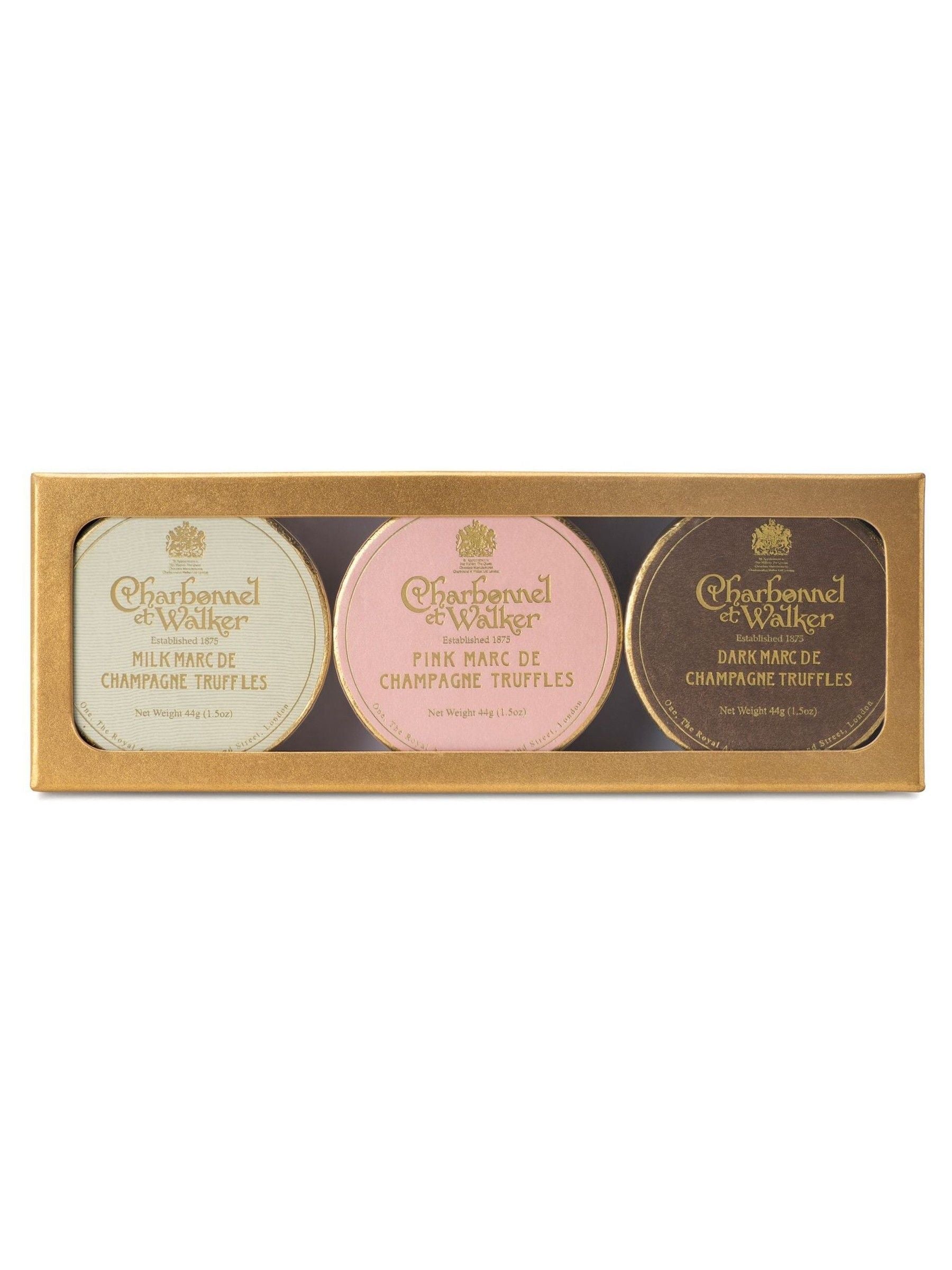 Charbonnel et Walker chocolate truffles gift set 132g - British product