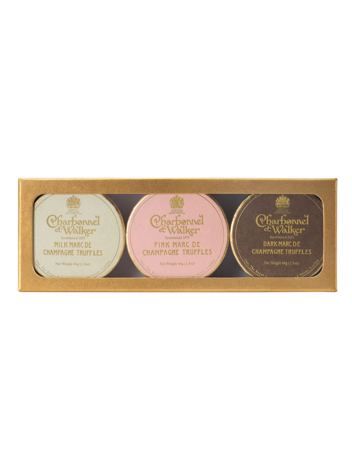 Charbonnel et Walker chocolate truffles gift set 132g - British product