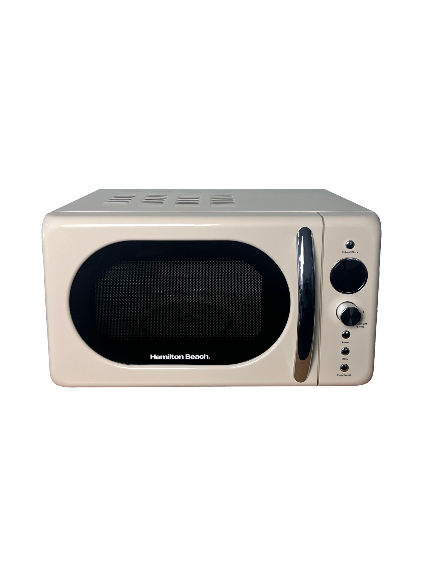 Hamilton Beach Retro Black microwave 20L, UK version