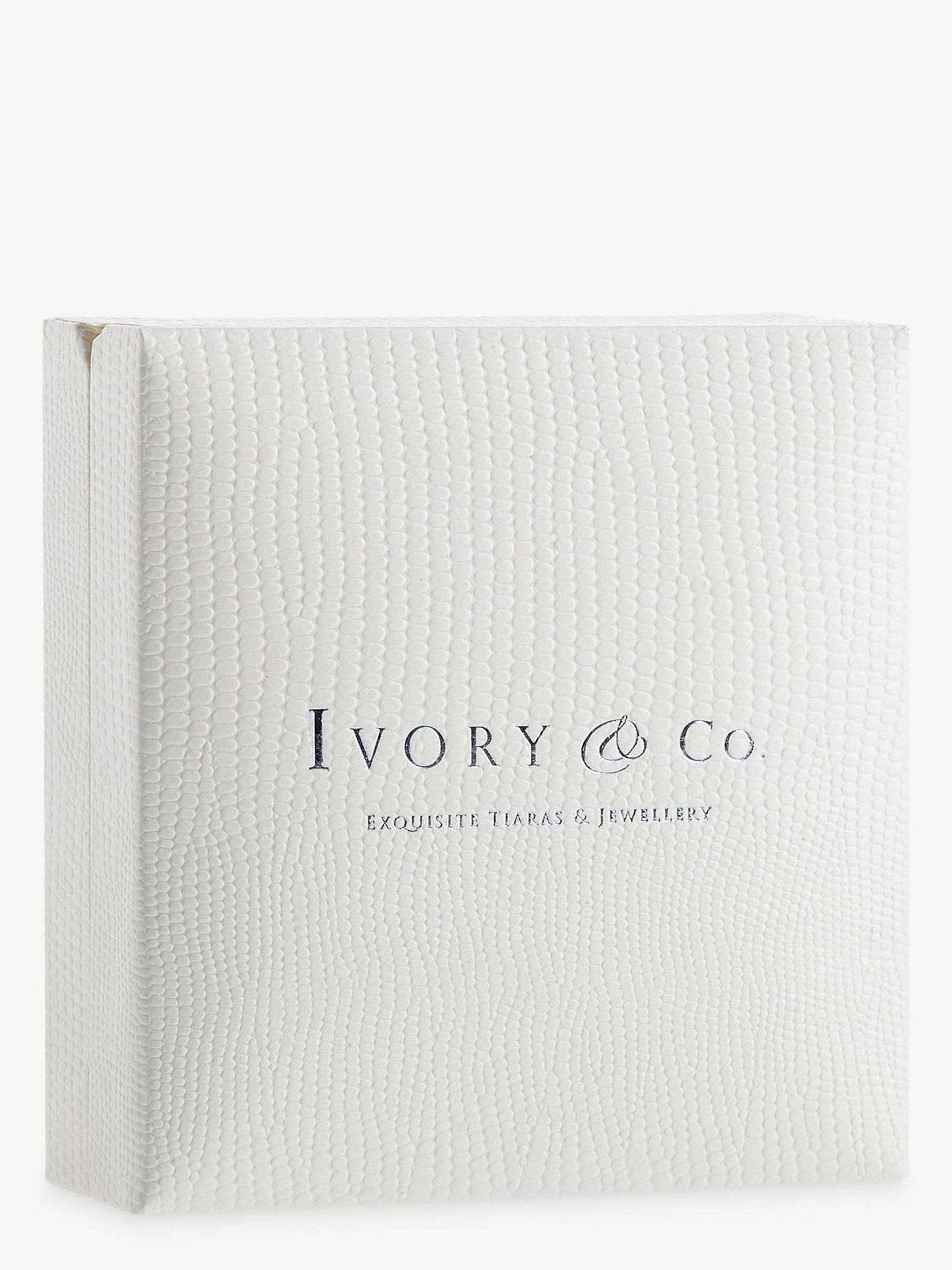 Ivory & Co rose gold pendant and earrings set, UK version