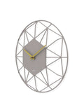 Acctim Owl Grey Alva wall clock 30cm - British product