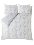 Laura Ashley purple lavender reversible sateen pussy willow duvet cover and pillowcase set, UK version
