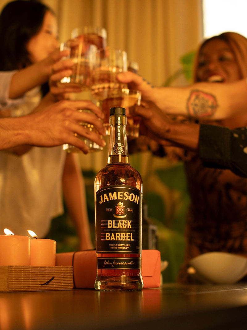 Jameson Black Barrel Irish whiskey, UK version