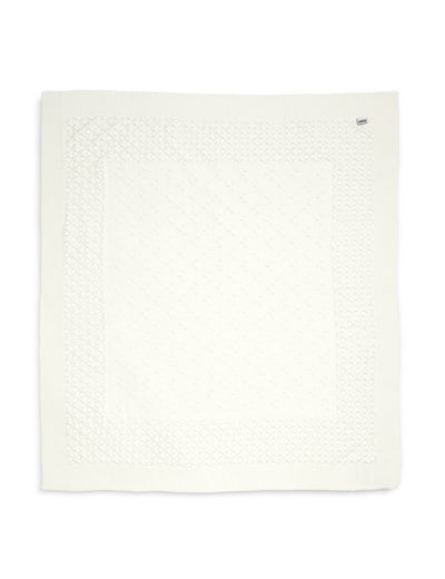 Knitted Pointelle Shawl
