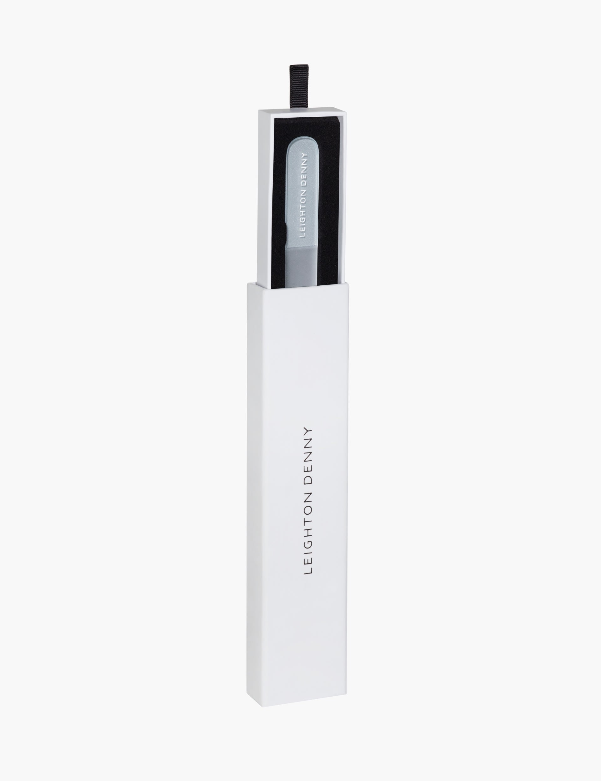 Leighton Denny large crystal nail file with case, 195mm, UK version