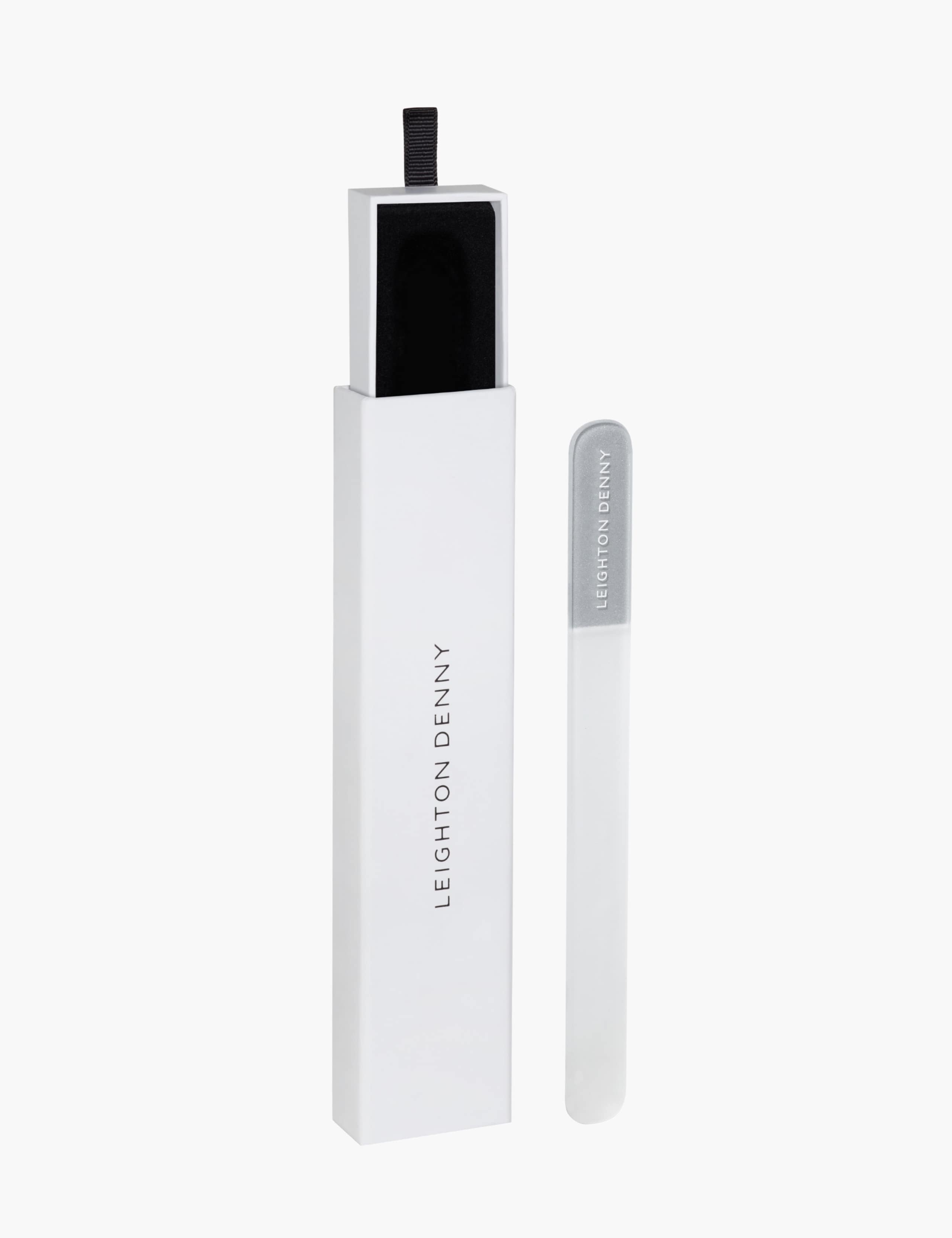Leighton Denny large crystal nail file with case, 195mm, UK version