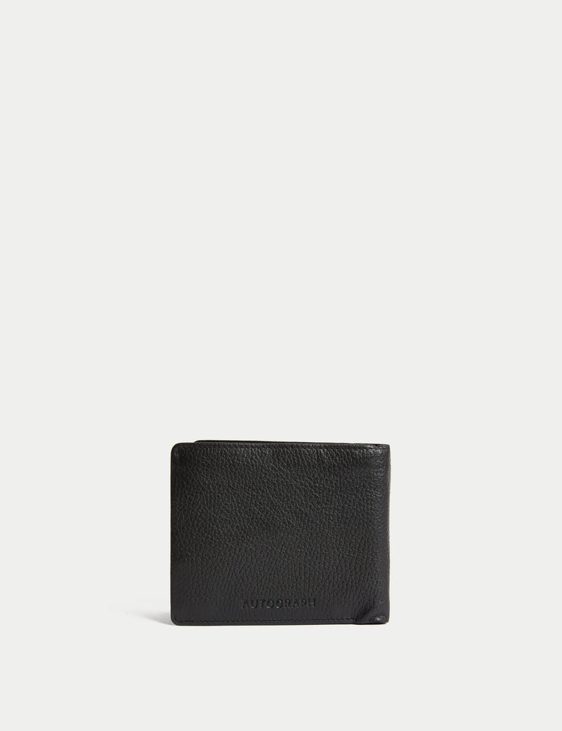 Autograph Leather Cardsafe Bifold Wallet, UK version