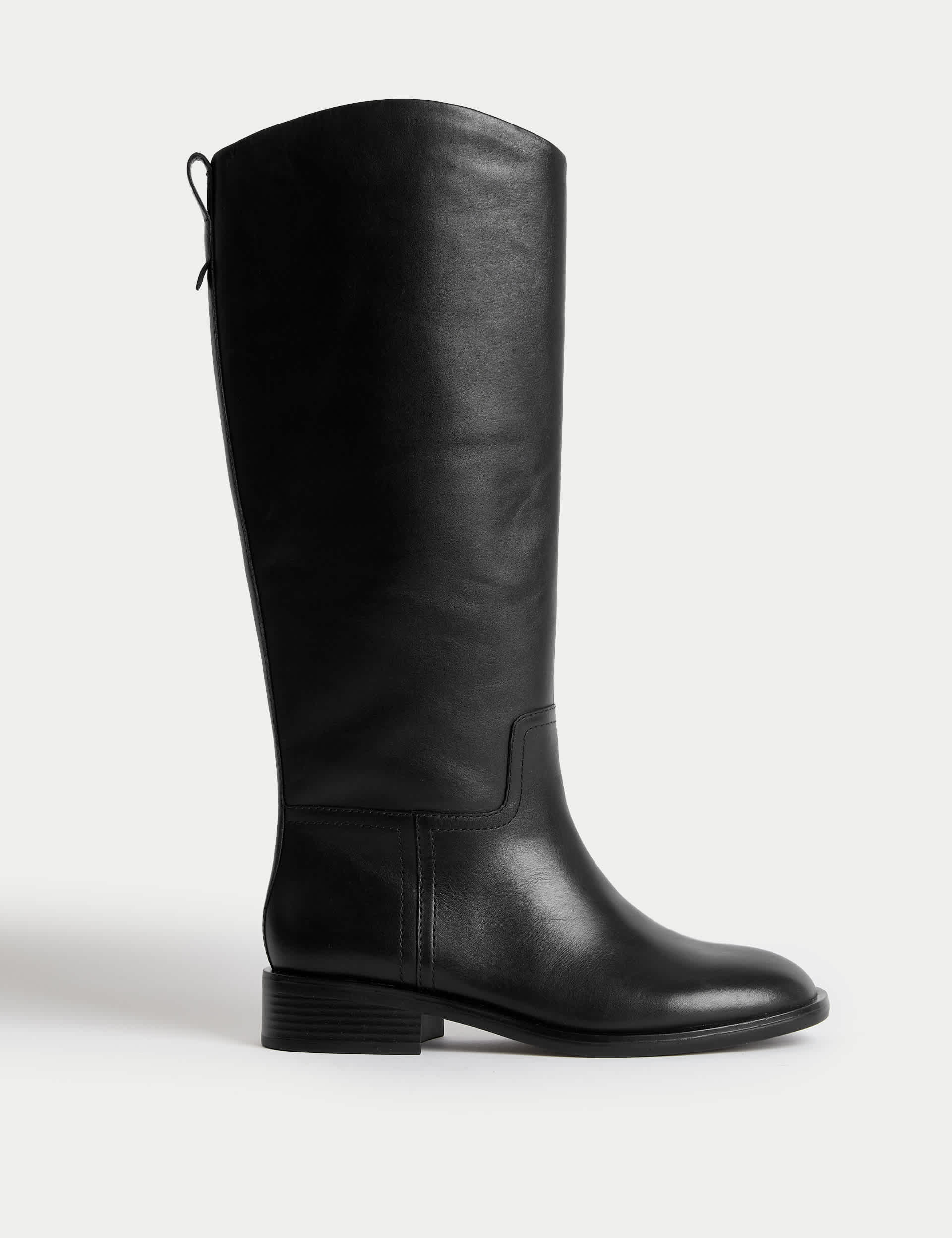 M&S Leather Riding Knee High Boots, UK version