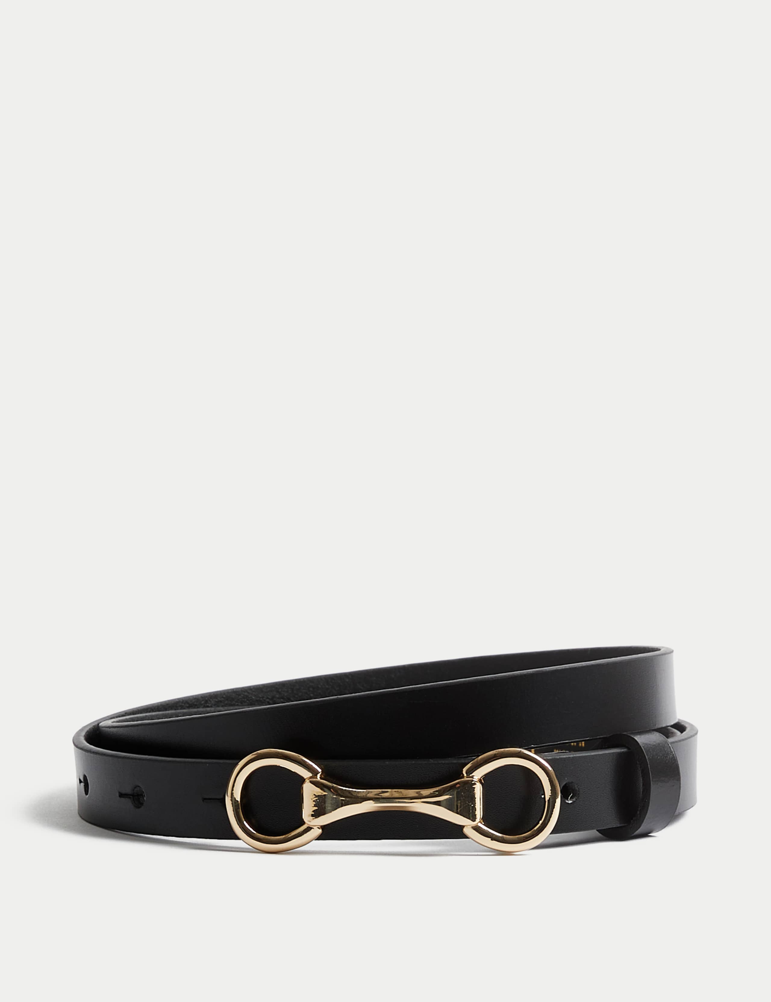 M&S leather snaffle waist belt, UK version
