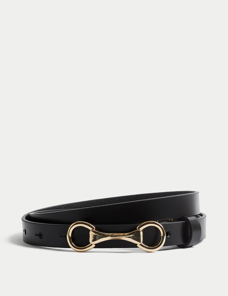 M&S leather snaffle waist belt, UK version