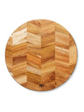 Barbary & Oak Brown Chevron Chopping Board