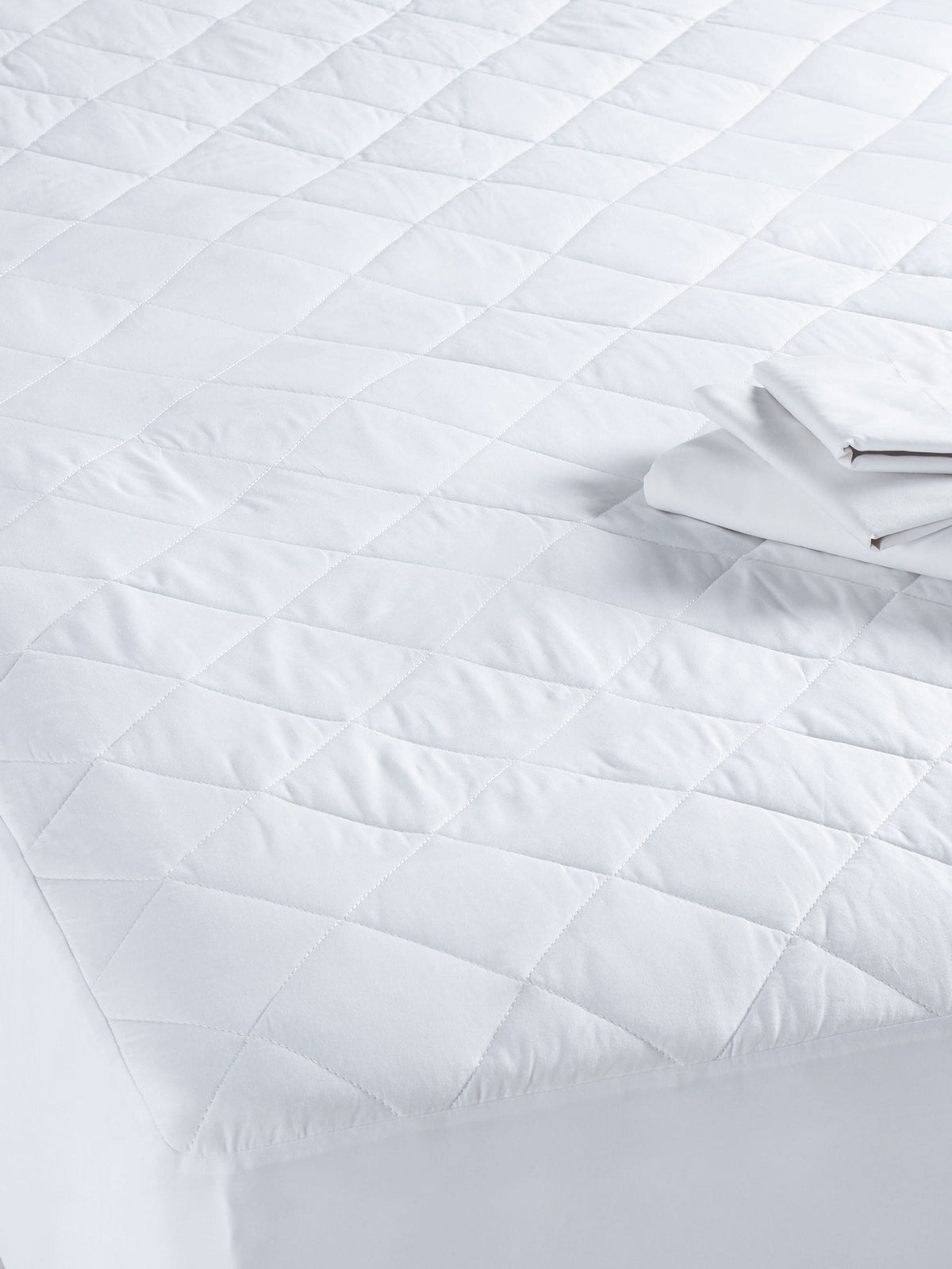 Extra Deep Mattress Fresh 100% Cotton Protector - British product