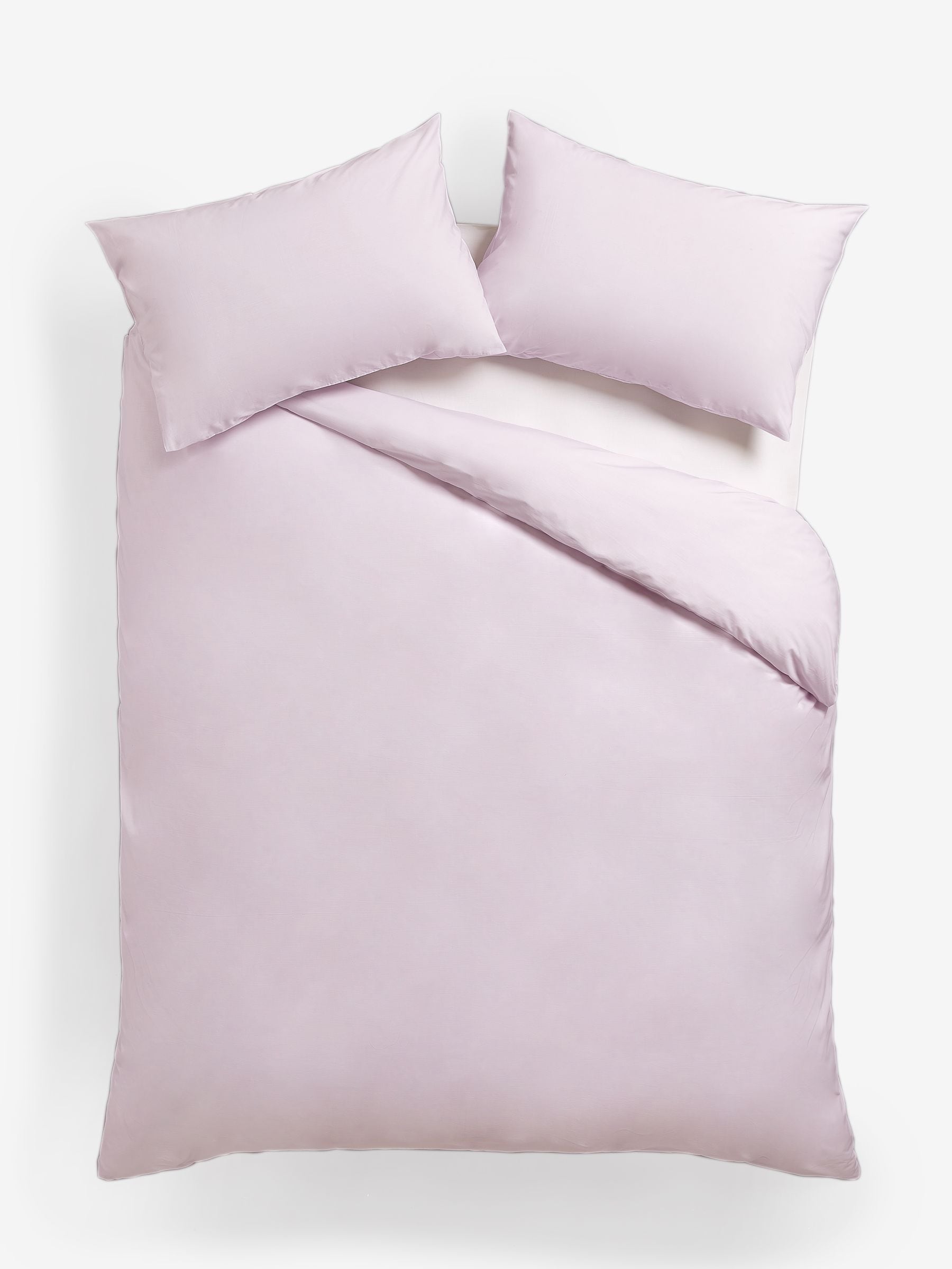 Purple lilac duvet cover and pillowcase set, imported from the UK