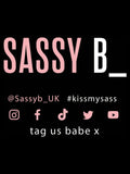 Sassy B Pink Stripe Tease duvet cover and pillowcase set (British brand)