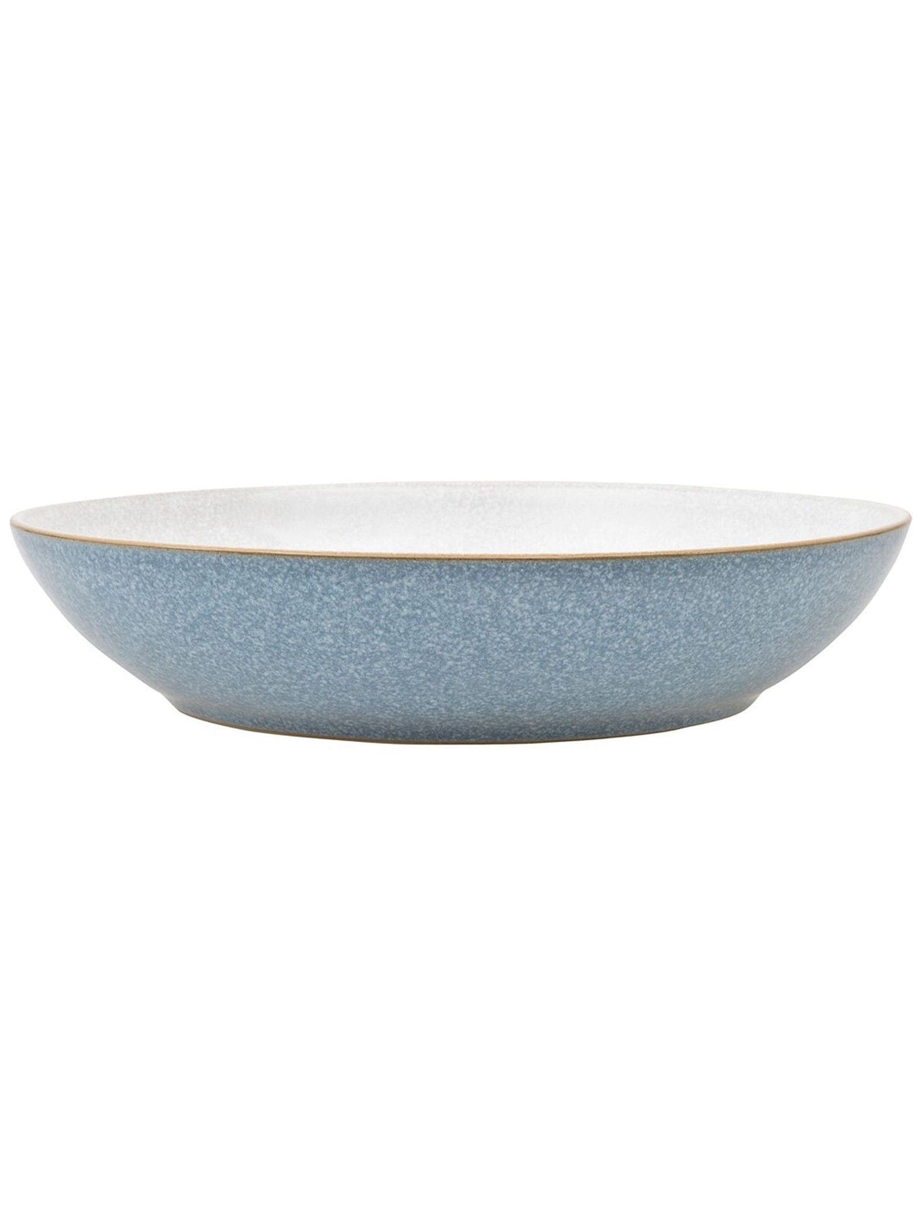 Denby 4 Piece Blue Elements Pasta Bowls Set