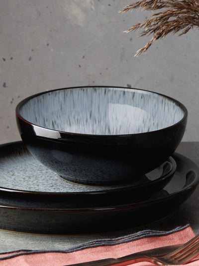 Denby Grey Halo Cereal Bowls Set of 4