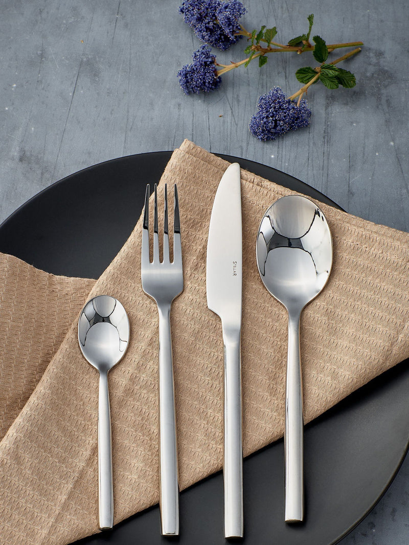 Stellar Silver Rochester cutlery set 24 piece (British brand)
